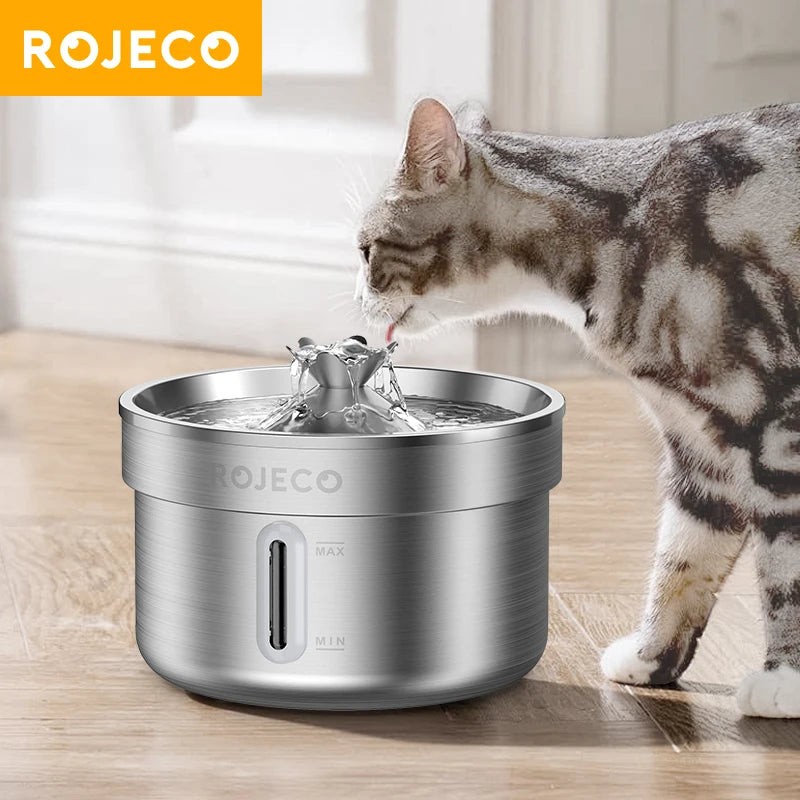 Petzo Stainless Hydration Fountain
